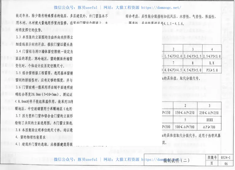 05系列内蒙古建筑标准设计图集05J4-1常用门窗p 预览图
