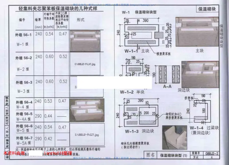 08BJ2-2框架填充轻集料砌块 预览图